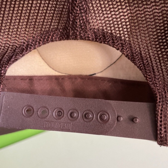 Vtg SnapBack Cap DOG WARDEN ANIMAL CONTROL Trucker Hat Mesh Foam Youngan Korea - Picture 5 of 8